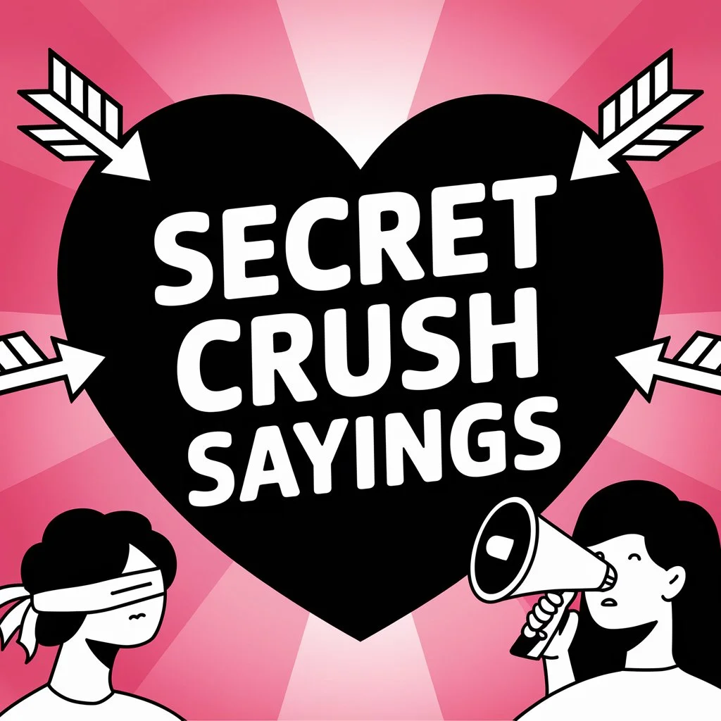 Top Secret Crush Sayings